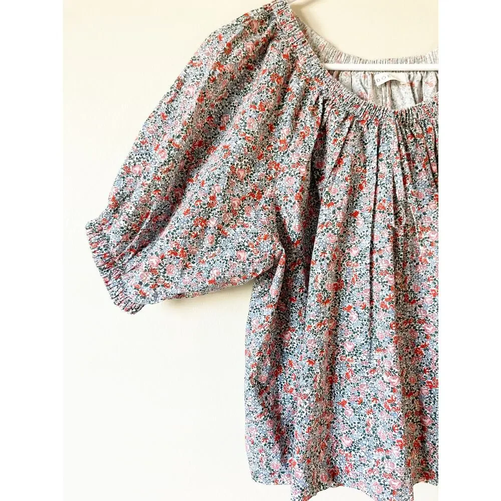 DOEN Sia Top Petit Jardin Floral Blouse S